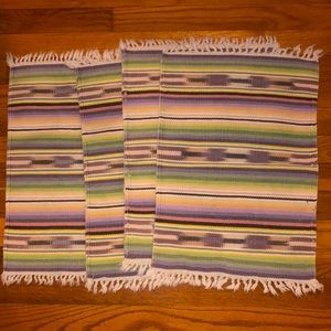 Aztec Boho Placemats Set of 4